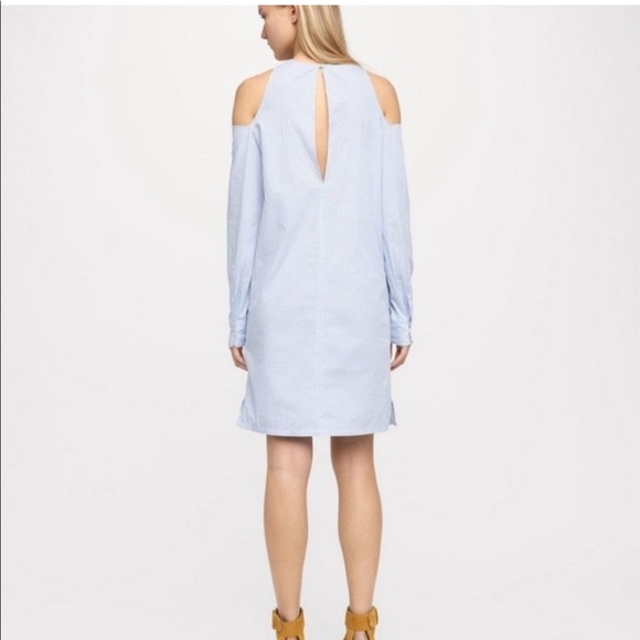 Rag & Bone Collingwood Long Sleeve Cold Shoulder Dress - Picture 2 of 12